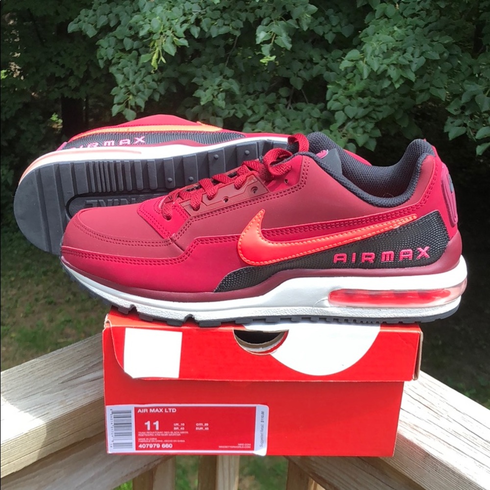 NEW Nike Air Max LTD - Size 11 Red